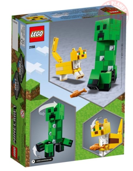 Maxi-figure Creeper™ e Gattopardo LEGO MINECRAFT 21156 MINECRAFT Maxi-figure Creeper™ e Gattopardo LEGO MINECRAFT 21156 MINECRAFT
