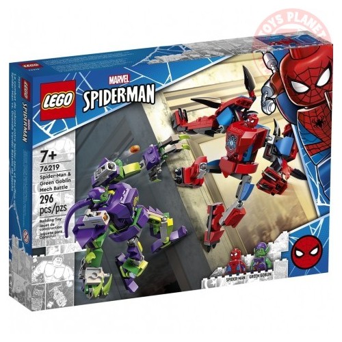 Battaglia tra i mech di Spider-Man e Goblin LEGO MARVEL 76219 LEGO