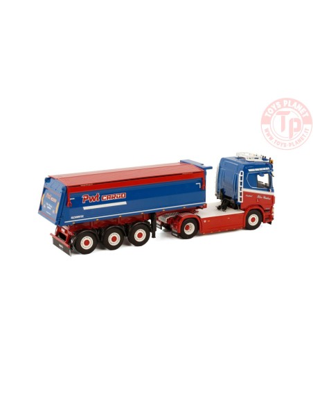 SCANIA R NORMAL CR20N 4X2 TIPPER TRAILER - 3 AXLE -PWT CARGO WSI 01-3609 WSI MODELS SCANIA R NORMAL CR20N 4X2 TIPPER TRAILER - 3 AXLE -PWT CARGO WSI 01-3609 WSI MODELS
