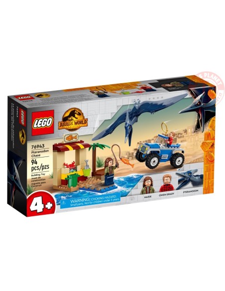 Inseguimento dello Pteranodonte LEGO JURASSIC WORLD 76943 LEGO