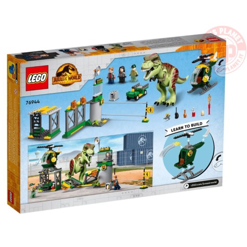 La fuga del T. rex LEGO JURASSIC WORLD 76944 LEGO