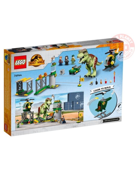 La fuga del T. rex LEGO JURASSIC WORLD 76944 LEGO