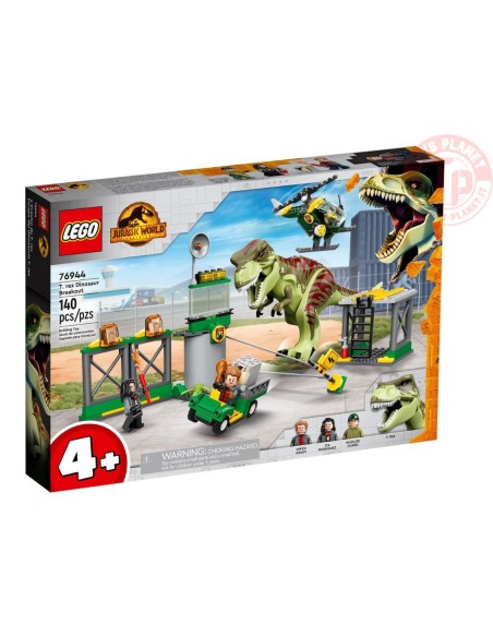 La fuga del T. rex LEGO JURASSIC WORLD 76944 LEGO