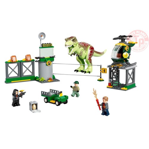 La fuga del T. rex LEGO JURASSIC WORLD 76944 LEGO