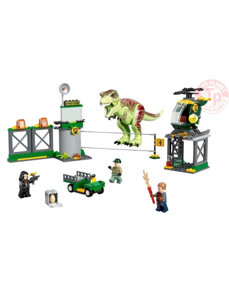 La fuga del T. rex LEGO JURASSIC WORLD 76944 LEGO