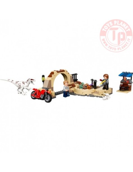 Atrociraptor: inseguimento sulla moto LEGO JURASSIC WORLD 76945 LEGO