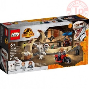 Atrociraptor: inseguimento sulla moto LEGO JURASSIC WORLD 76945 LEGO