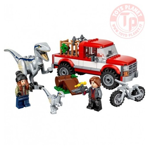 La cattura dei Velociraptor Blue e Beta LEGO JURASSIC WORLD 76946 LEGO