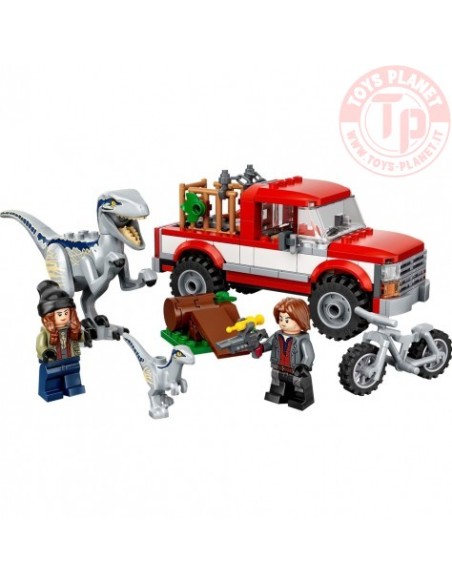 La cattura dei Velociraptor Blue e Beta LEGO JURASSIC WORLD 76946 LEGO