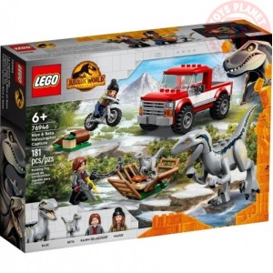 La cattura dei Velociraptor Blue e Beta LEGO JURASSIC WORLD 76946 LEGO