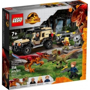 Trasporto del Piroraptor e del Dilofosauro LEGO JURASSIC WORLD 76951 LEGO