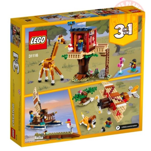 Casa sull’albero del safari LEGO CREATOR 31116 LEGO