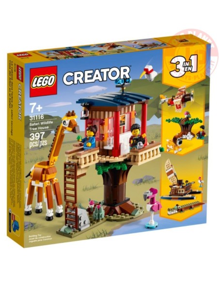 Casa sull’albero del safari LEGO CREATOR 31116 LEGO