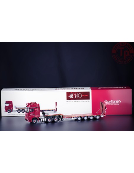 NOOTEBOOM REDLINE SERIES – 4-AXLE MCOS SEMI LOWLOADER WITH MERCEDES-BENZ ACTROS GIGASPACE 6X4 IMC MODELS 585.51.74 IMC MODELS