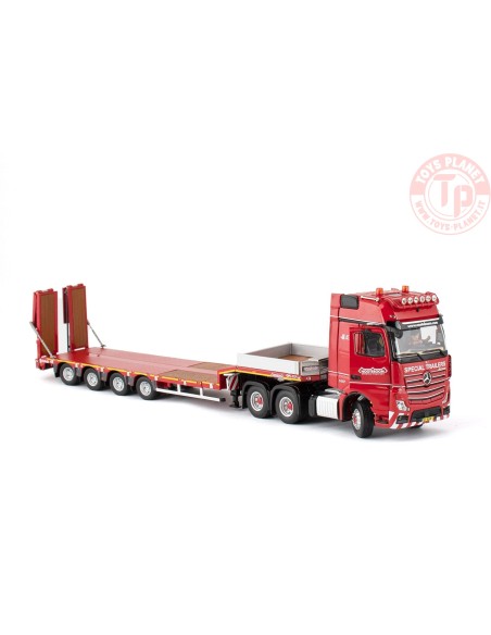 NOOTEBOOM REDLINE SERIES – 4-AXLE MCOS SEMI LOWLOADER WITH MERCEDES-BENZ ACTROS GIGASPACE 6X4 IMC MODELS 585.51.74 IMC MODELS