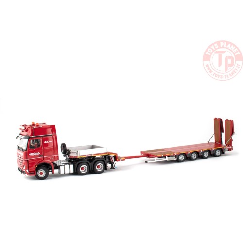NOOTEBOOM REDLINE SERIES – 4-AXLE MCOS SEMI LOWLOADER WITH MERCEDES-BENZ ACTROS GIGASPACE 6X4 IMC MODELS 585.51.74 IMC MODELS