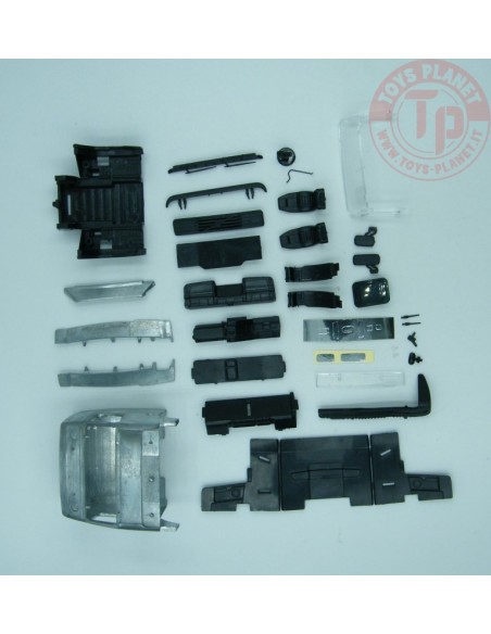 Volvo FH01 Globetrotter XL 6x2 rigid chassis kit TEKNO 83172 TEKNO