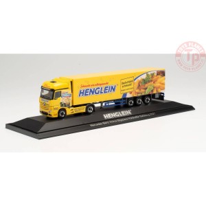 MERCEDES-BENZ ACTROS BIGSPACE `18 KÜHLKOFFER-SATTELZUG HENGLEIN FEINKOST HERPA 122177 HERPA 1:87