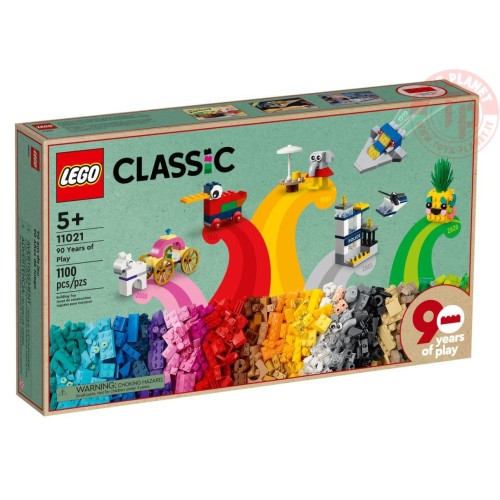 90 Anni di Gioco LEGO CLASSIC 11021 LEGO