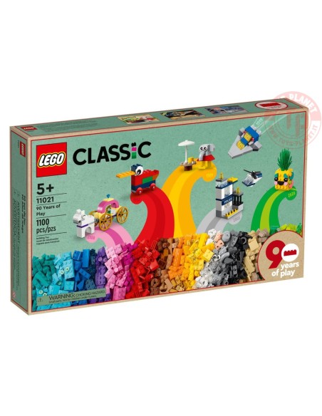 90 Anni di Gioco LEGO CLASSIC 11021 LEGO