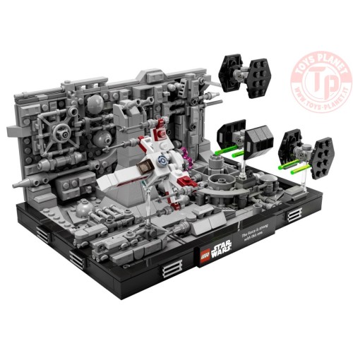 Diorama Volo sulla trincea della Morte Nera LEGO STAR WARS 75329 LEGO