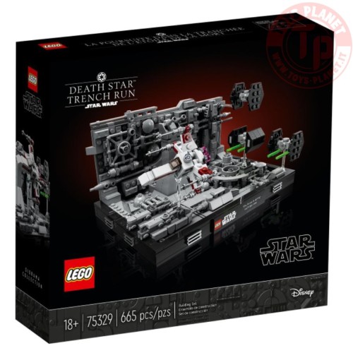 Diorama Volo sulla trincea della Morte Nera LEGO STAR WARS 75329 LEGO