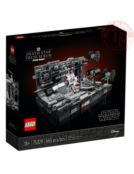 Diorama Volo sulla trincea della Morte Nera LEGO STAR WARS 75329 LEGO