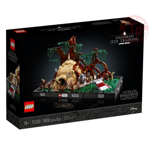 Diorama addestramento Jedi su Dagobah LEGO STAR WARS 75330 LEGO