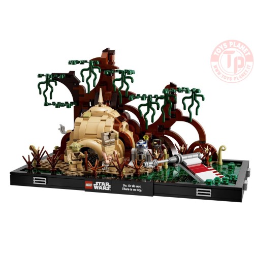 Diorama addestramento Jedi su Dagobah LEGO STAR WARS 75330 LEGO