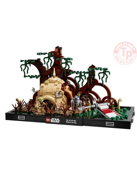 Diorama addestramento Jedi su Dagobah LEGO STAR WARS 75330 LEGO