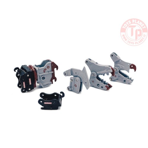 Demarec Multi-Quick Processor with OQ System and 2 extra Jaws with extra quick coupler Demarec FIGURINI E ACCESSORI