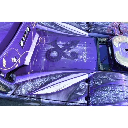 Scania Next Gen R-serie met zamac koeloplegger - Vowa Transport - Purple Rain TEKNO 81282 TEKNO