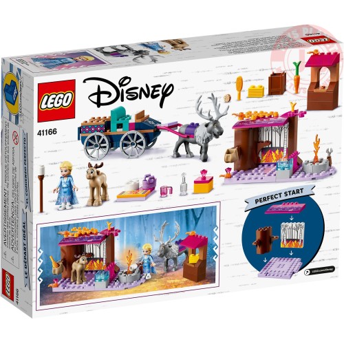 L’Avventura sul Carro di Elsa LEGO DISNEY 41166 LEGO