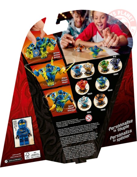 Jay Spinjitzu LEGO Ninjago 70660 LEGO
