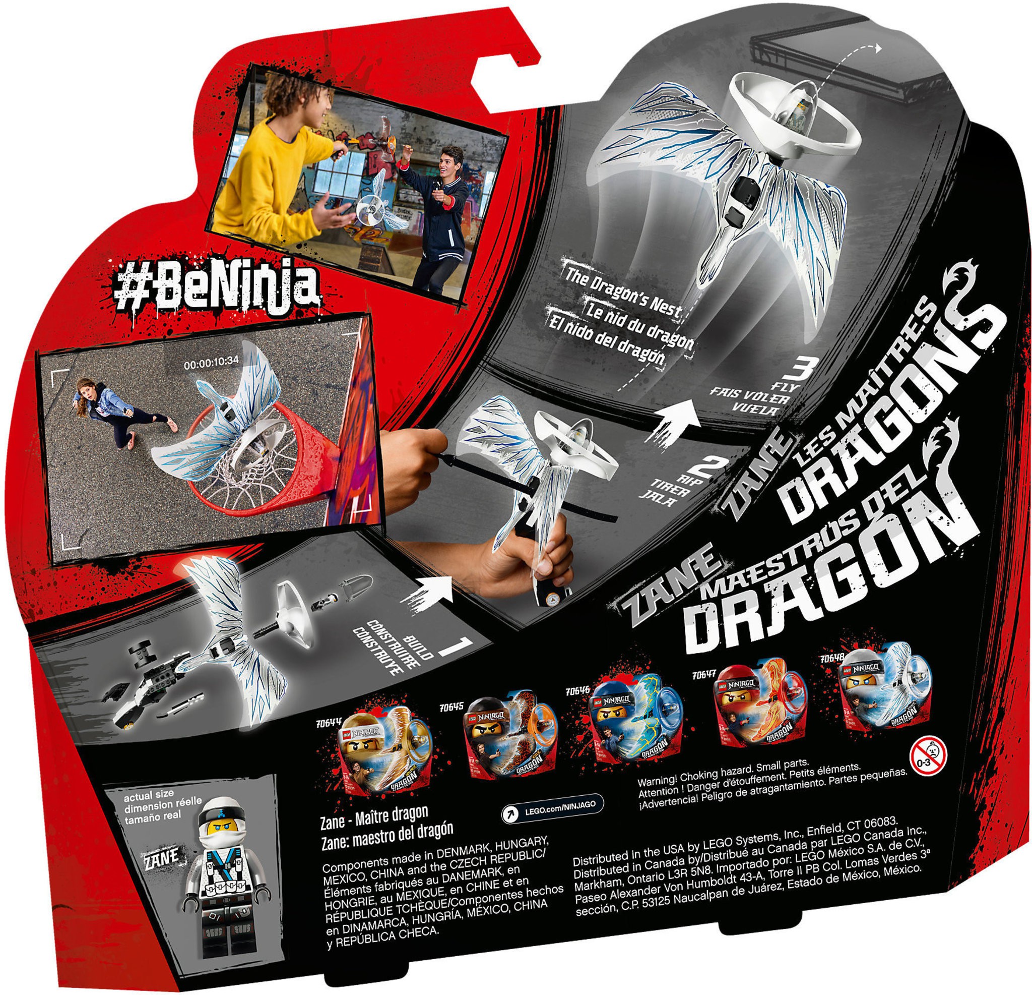 LEGO Ninjago 70648 Zane Maestro Dragone 14,99 € LEGO