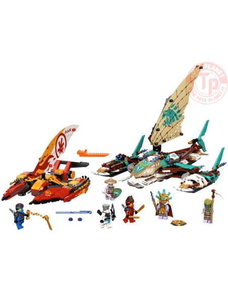Battaglia in Mare dei Catamarani LEGO Ninjago 71748 LEGO Battaglia in Mare dei Catamarani LEGO Ninjago 71748 LEGO