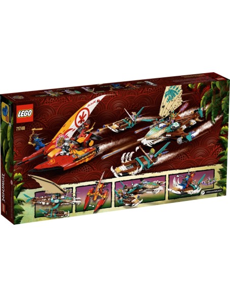 Battaglia in Mare dei Catamarani LEGO Ninjago 71748 LEGO Battaglia in Mare dei Catamarani LEGO Ninjago 71748 LEGO