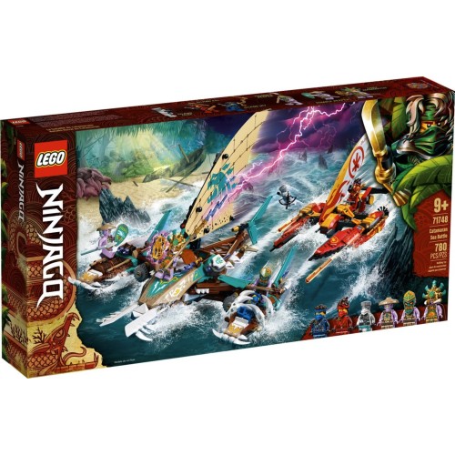 Battaglia in Mare dei Catamarani LEGO Ninjago 71748 LEGO