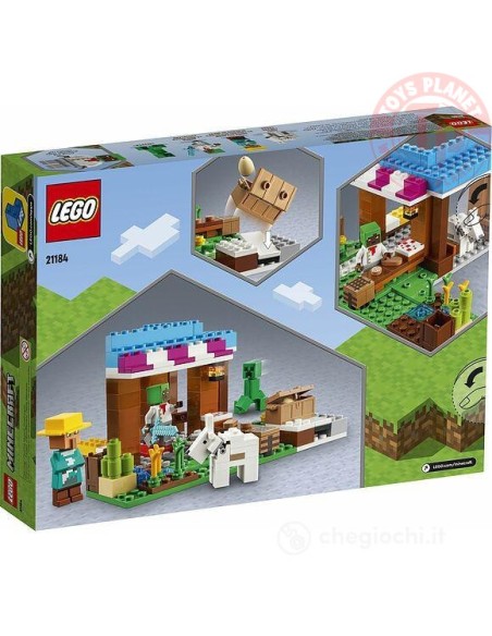 La panetteria LEGO MINECRAFT 21184 LEGO La panetteria LEGO MINECRAFT 21184 LEGO