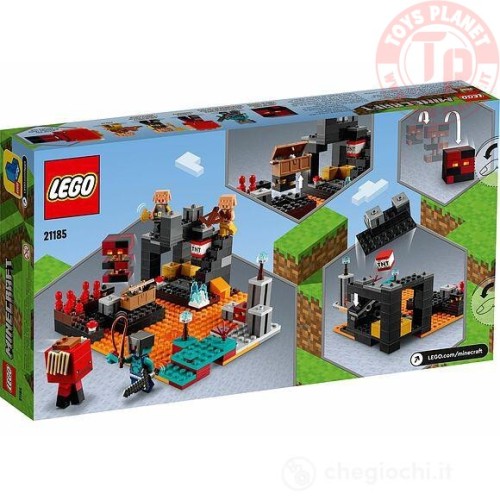 Il bastione del Nether LEGO MINECRAFT 21185 LEGO