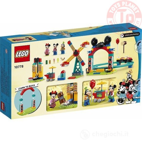 Il luna park di Topolino, Minnie e Pippo LEGO DISNEY 10778 LEGO