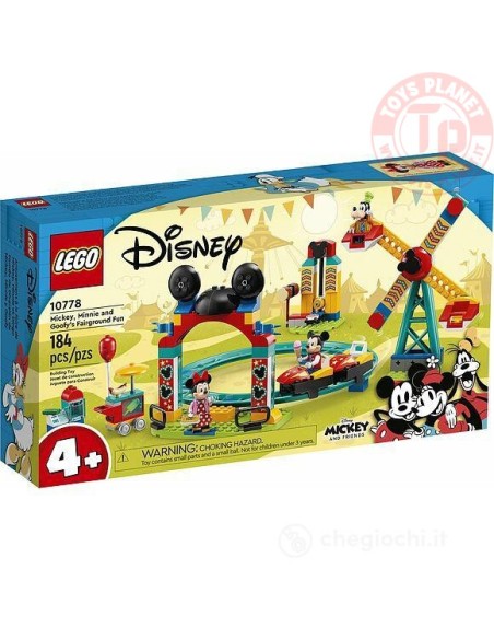 Il luna park di Topolino, Minnie e Pippo LEGO DISNEY 10778 LEGO