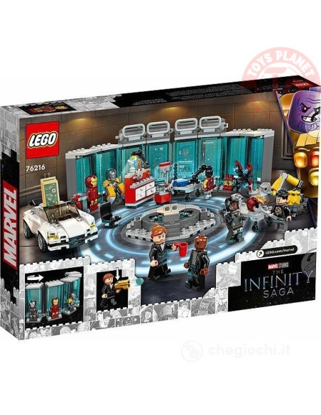 Armeria di Iron Man LEGO MARVEL 76216 LEGO Armeria di Iron Man LEGO MARVEL 76216 LEGO