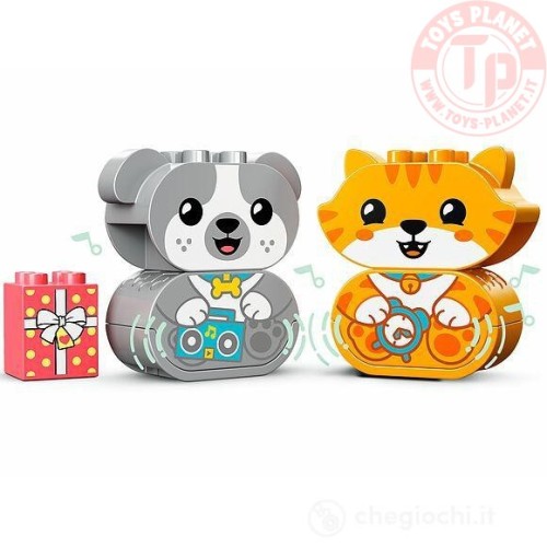Il mio primo cagnolino e gattino con suoni LEGO DUPLO 10977 LEGO