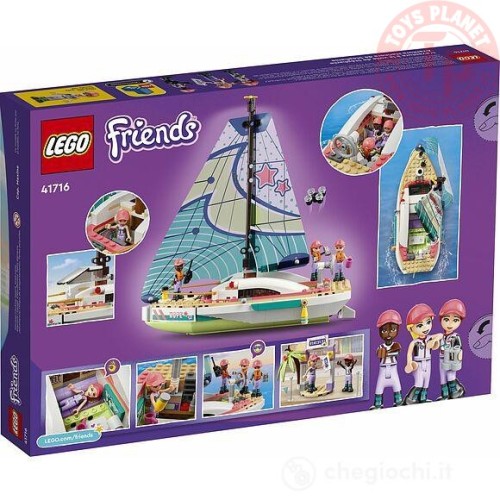 L'avventura in barca a vela di Stephanie LEGO FRIENDS 41716 LEGO