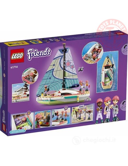 L'avventura in barca a vela di Stephanie LEGO FRIENDS 41716 LEGO