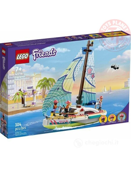L'avventura in barca a vela di Stephanie LEGO FRIENDS 41716 LEGO