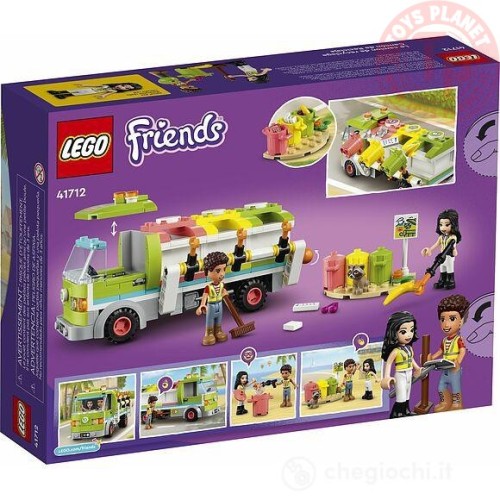 Camion riciclaggio rifiuti LEGO FRIENDS 41712 LEGO