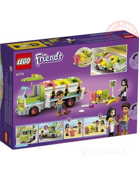 Camion riciclaggio rifiuti LEGO FRIENDS 41712 LEGO