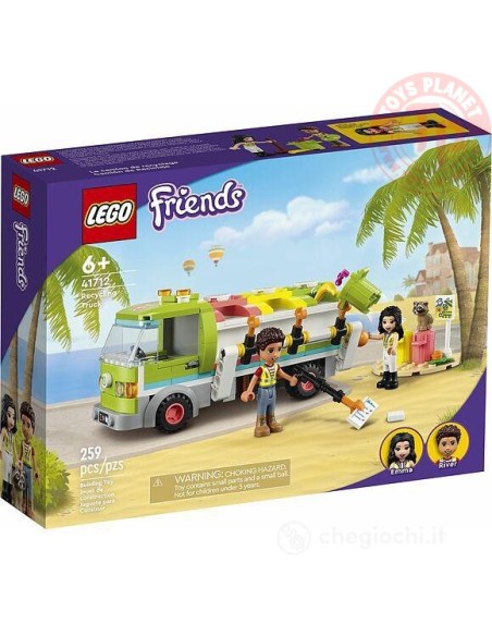 Camion riciclaggio rifiuti LEGO FRIENDS 41712 LEGO